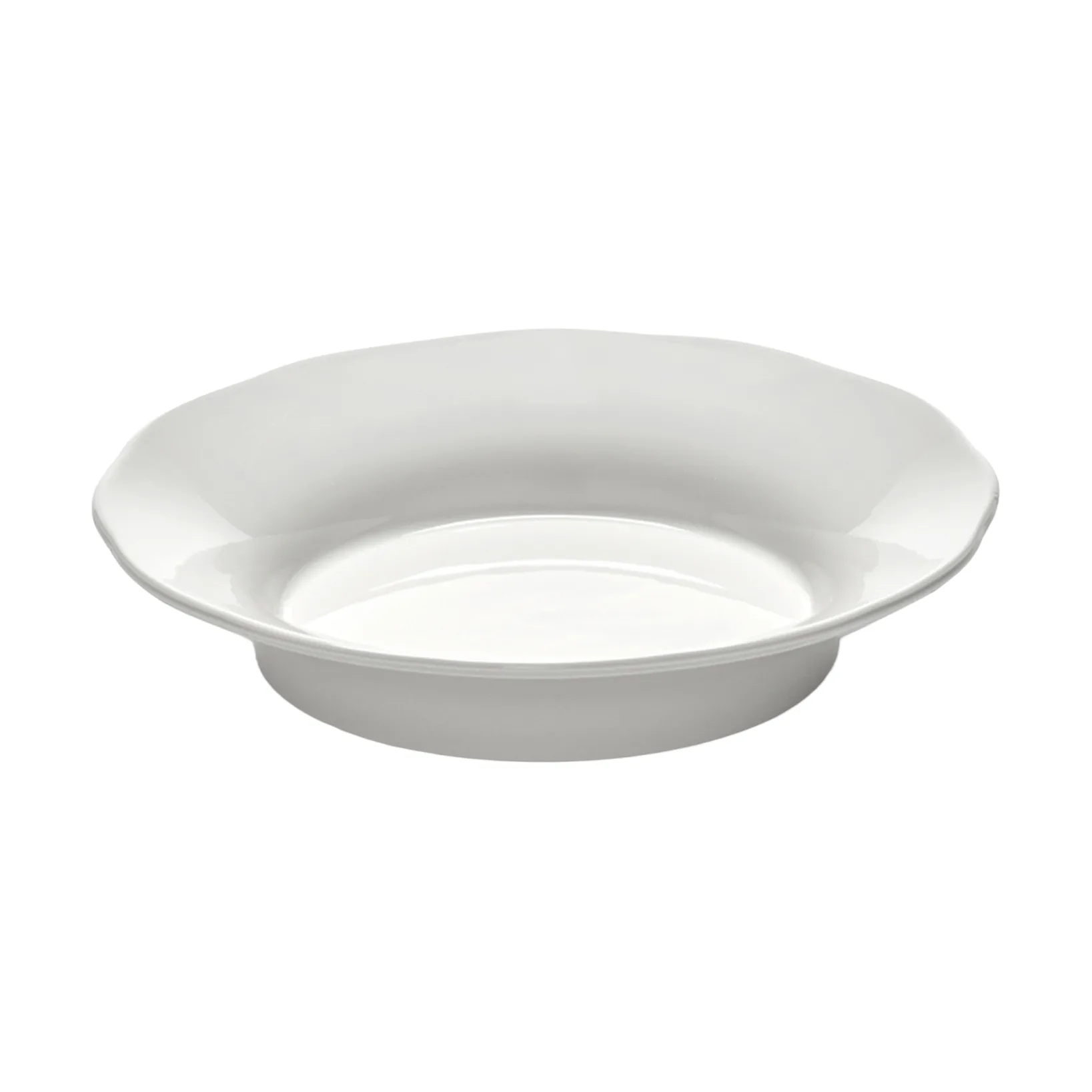 Silhouette dyp sidetallerken L Ø18,5 cm 4-pakn., White Serax