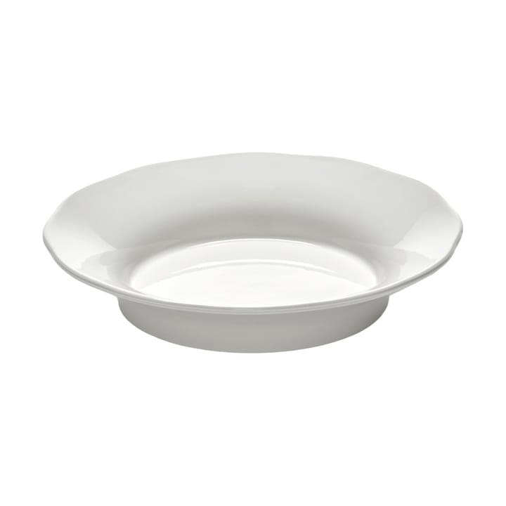 Silhouette dyp sidetallerken L Ø18,5 cm, White Serax