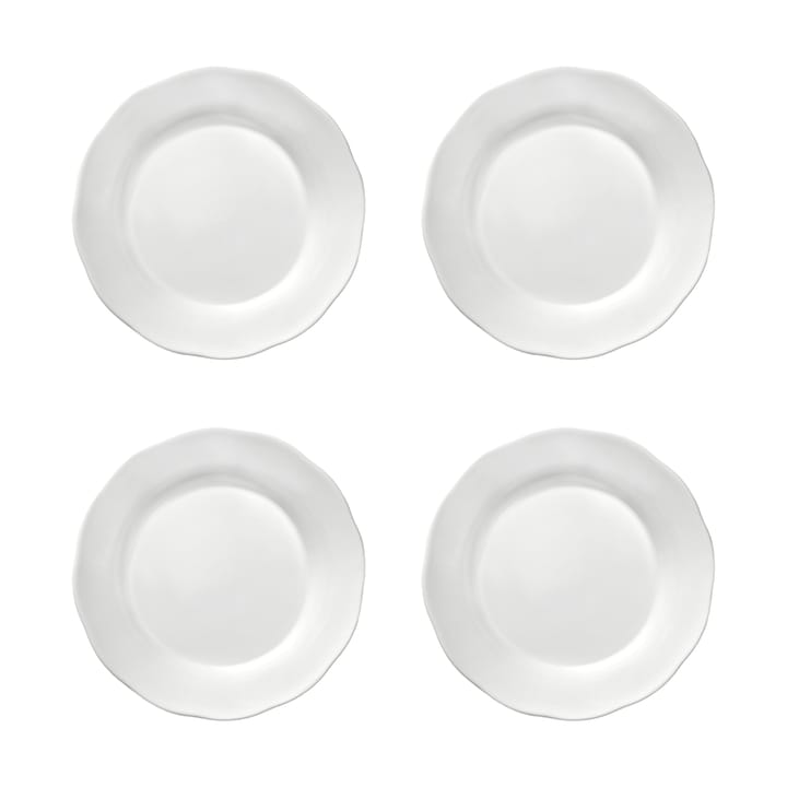 Silhouette dyp sidetallerken M Ø15 cm 4-pakn. - White - Serax