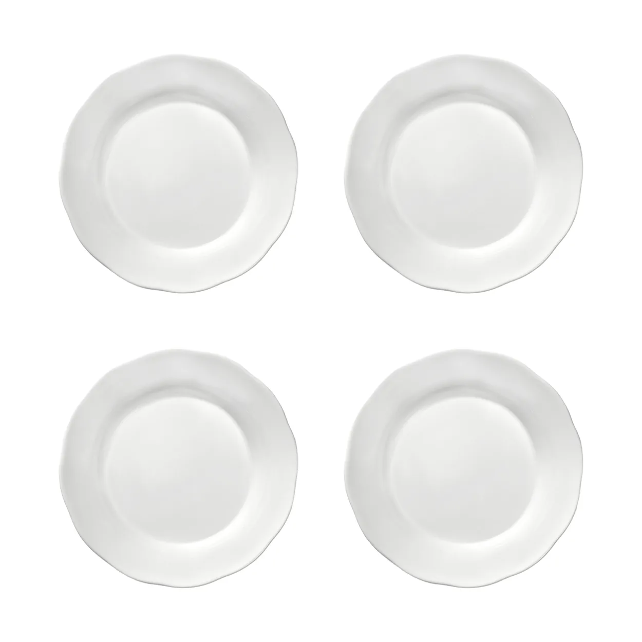 Serax Silhouette dyp sidetallerken M Ø15 cm 4-pakn. White