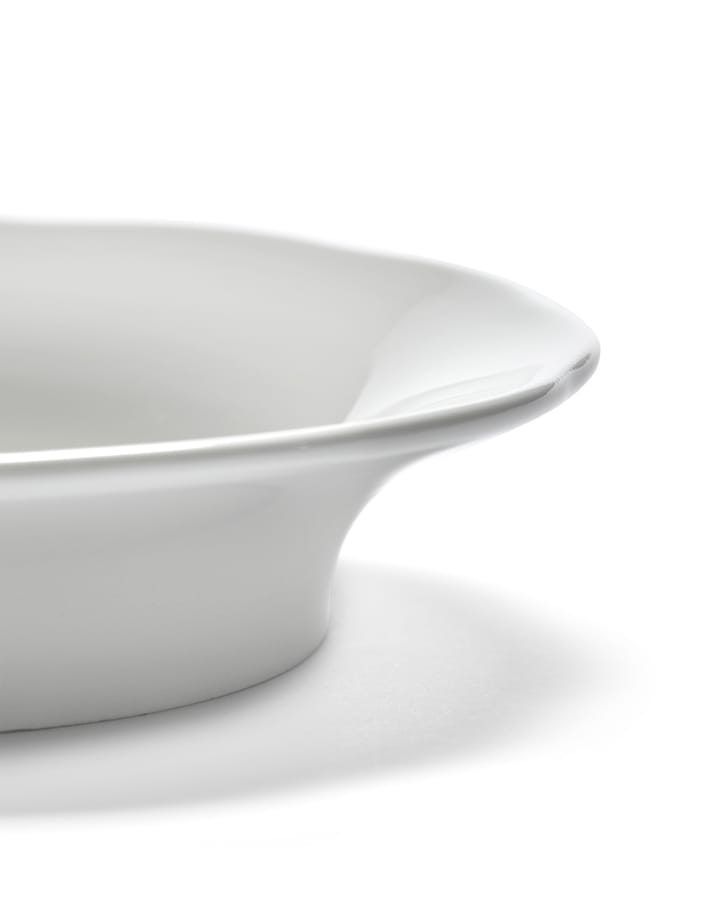 Silhouette dyp sidetallerken M Ø15 cm, White Serax