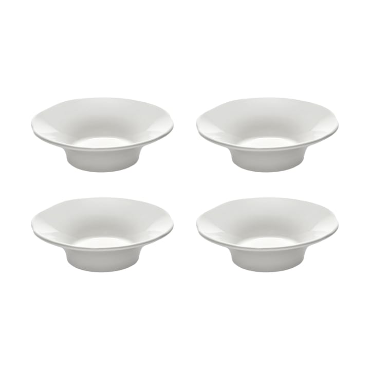 Silhouette dyp sidetallerken S Ø10,5 cm 4-pakn. - White - Serax