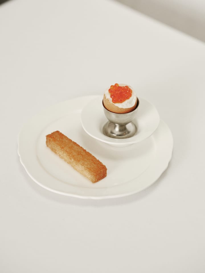 Silhouette dyp sidetallerken S Ø10,5 cm, White Serax