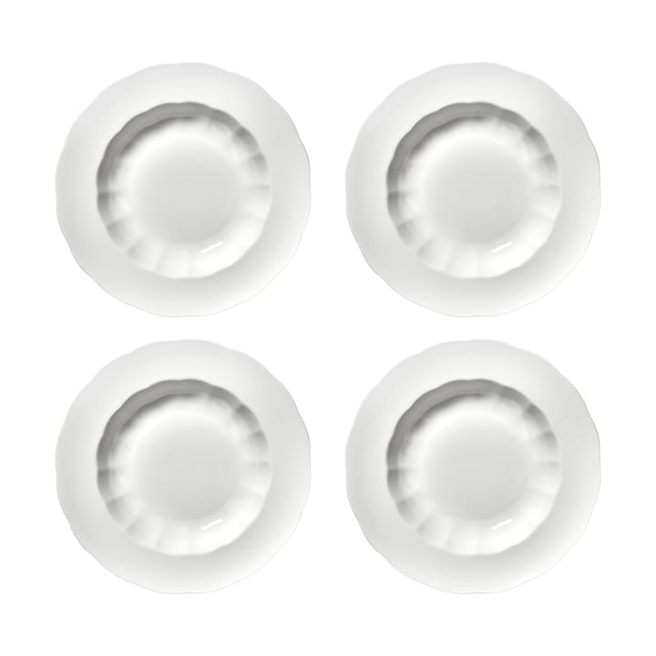 Silhouette dyp tallerken L Ø27 cm 4-pakn. - White - Serax