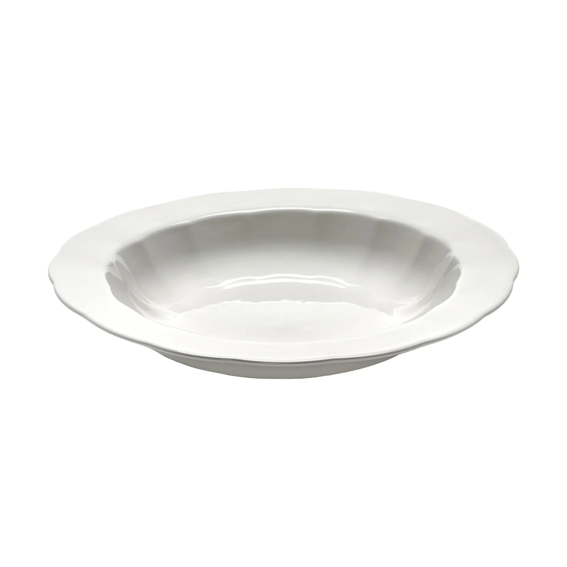 Silhouette dyp tallerken M Ø23,7 cm 4-pakn., White Serax