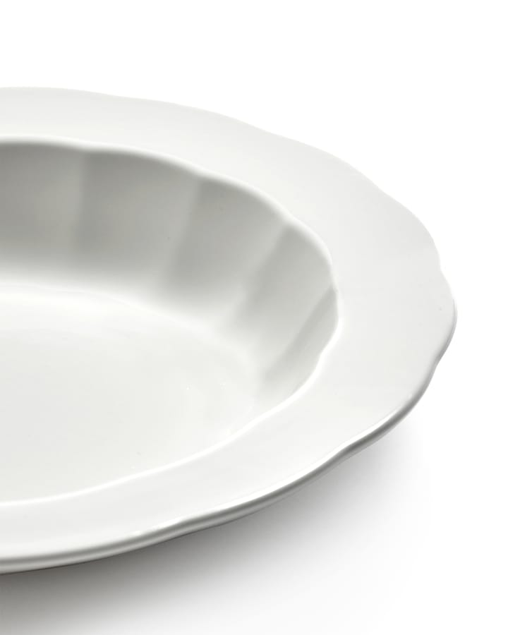 Silhouette dyp tallerken M Ø23,7 cm, White Serax