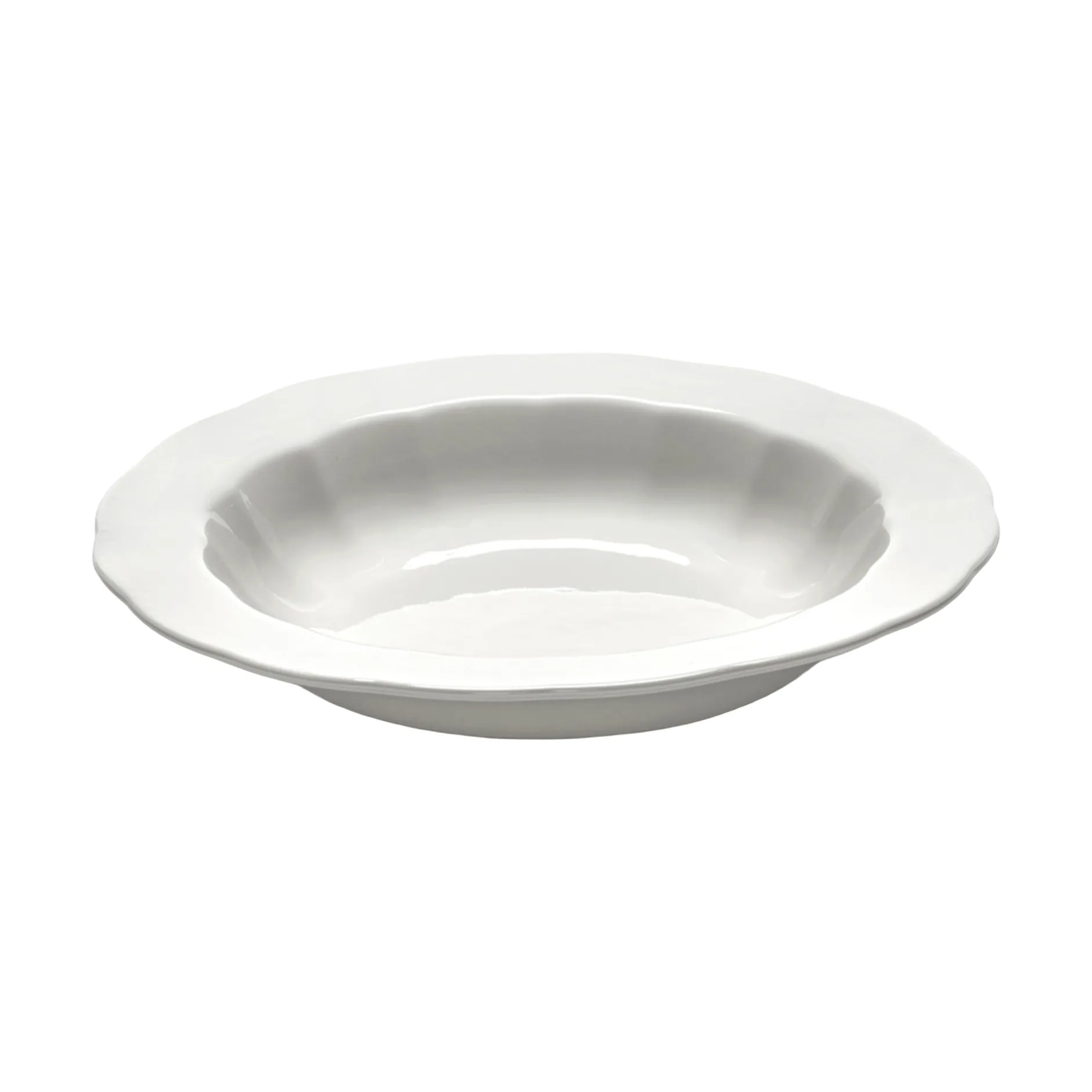 Silhouette dyp tallerken S Ø21,5 cm 4-pakn., White Serax