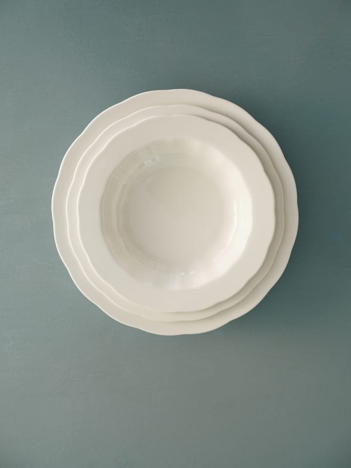 Silhouette dyp tallerken S Ø21,5 cm, White Serax