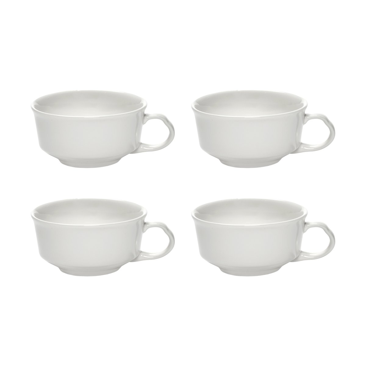Serax Silhouette espressokopp 10 cl 4-pakn. White