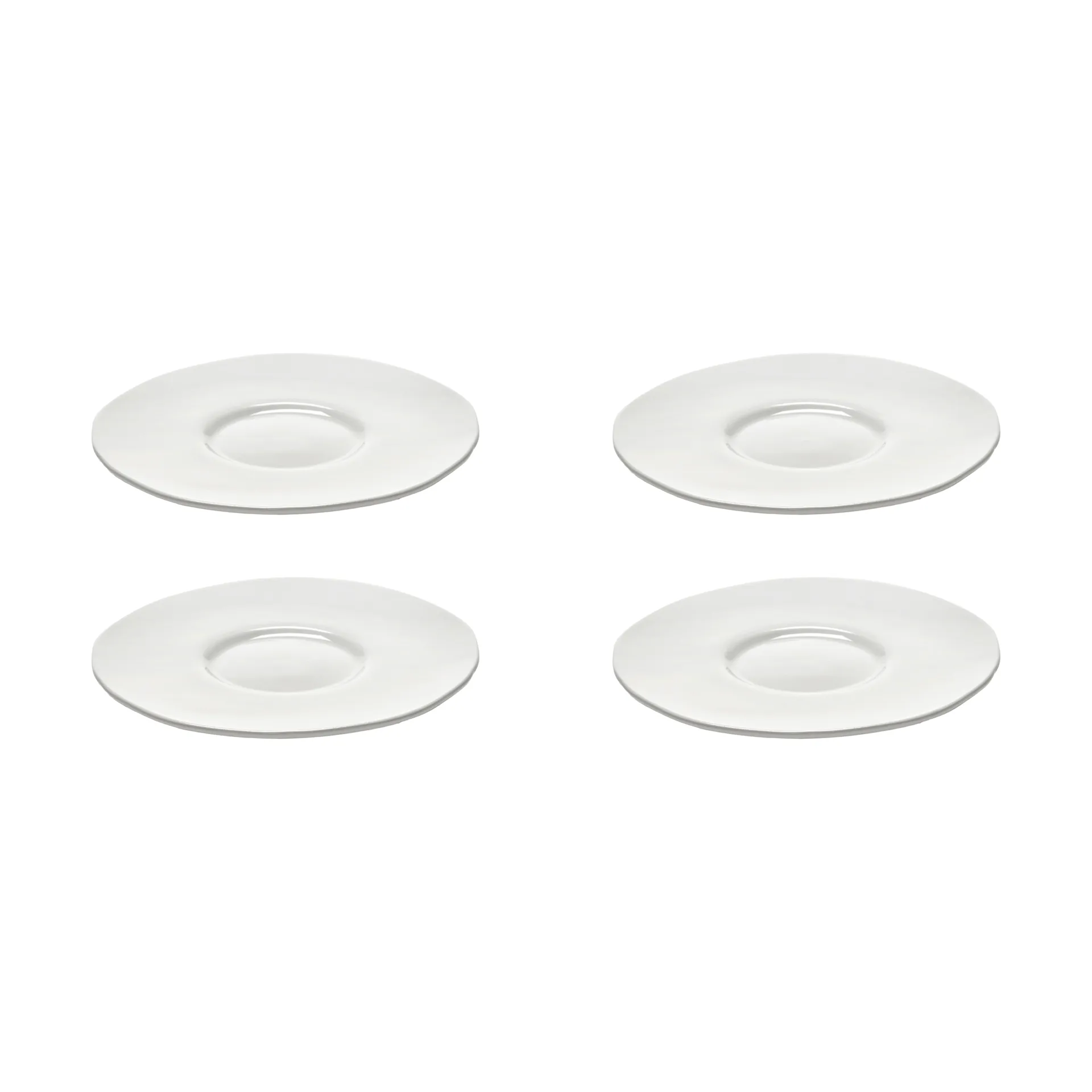 Silhouette fat til espressokopp Ø10,3 cm 4-pakn., White Serax