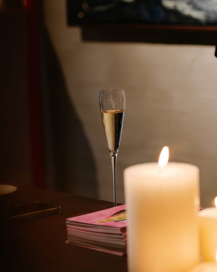 Silhouette flute champagneglass 15 cl, Clear Serax