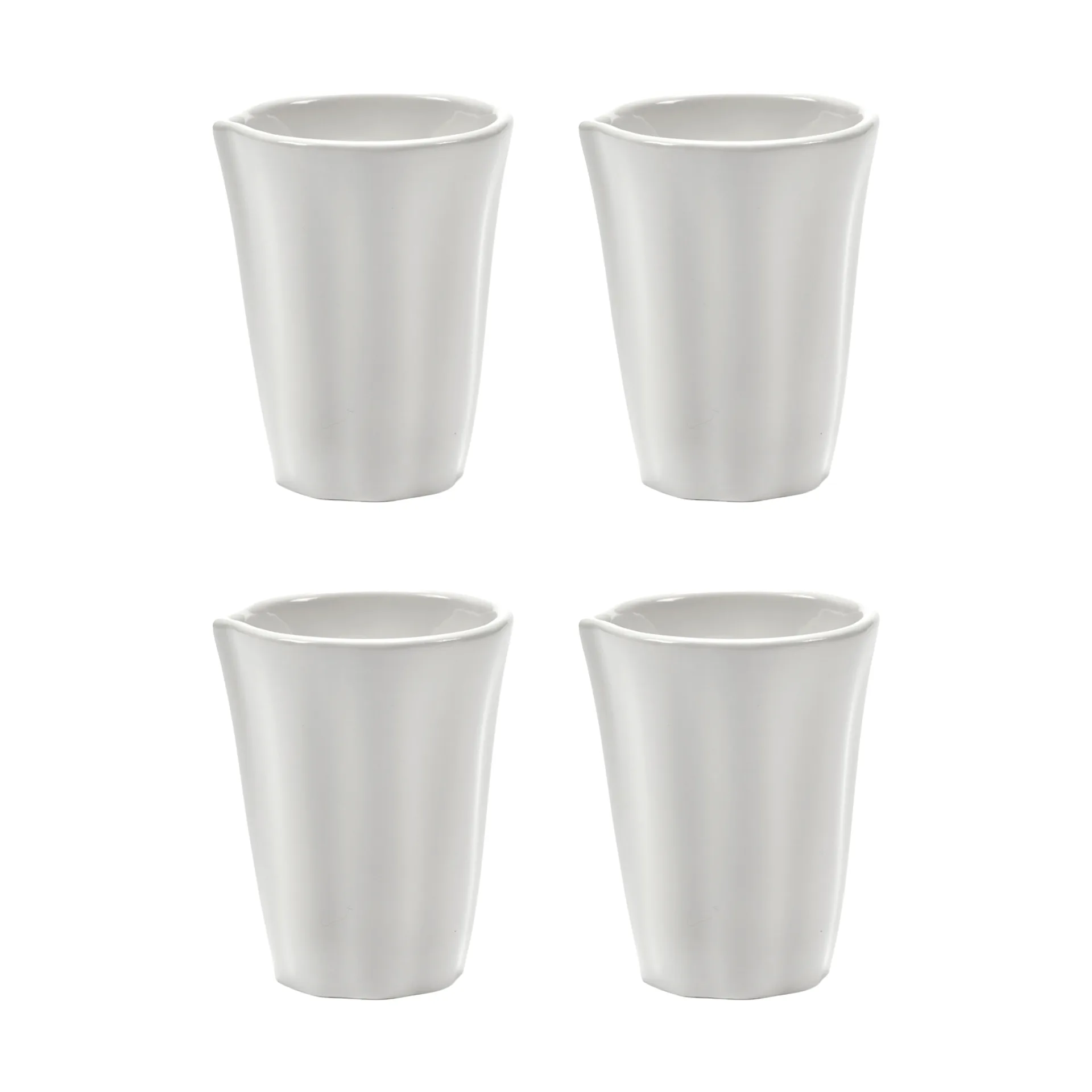Silhouette melkekaraffel 7 cl 4-pakn., White Serax