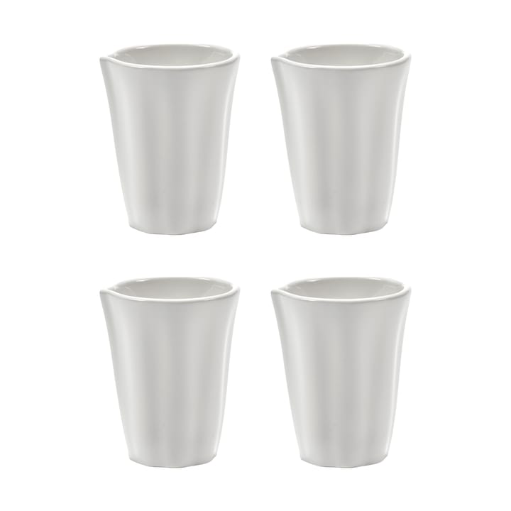 Silhouette melkekaraffel 7 cl 4-pakn. - White - Serax