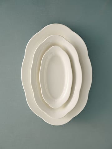 Silhouette oval dyp tallerken S 10x18,5 cm - White - Serax