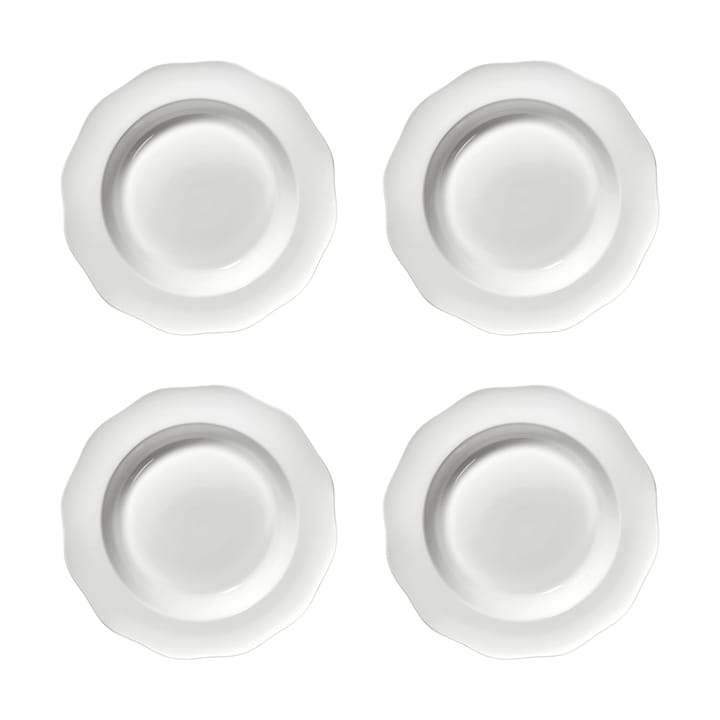 Silhouette pasta tallerken Ø22 cm 4-pakn. - White - Serax