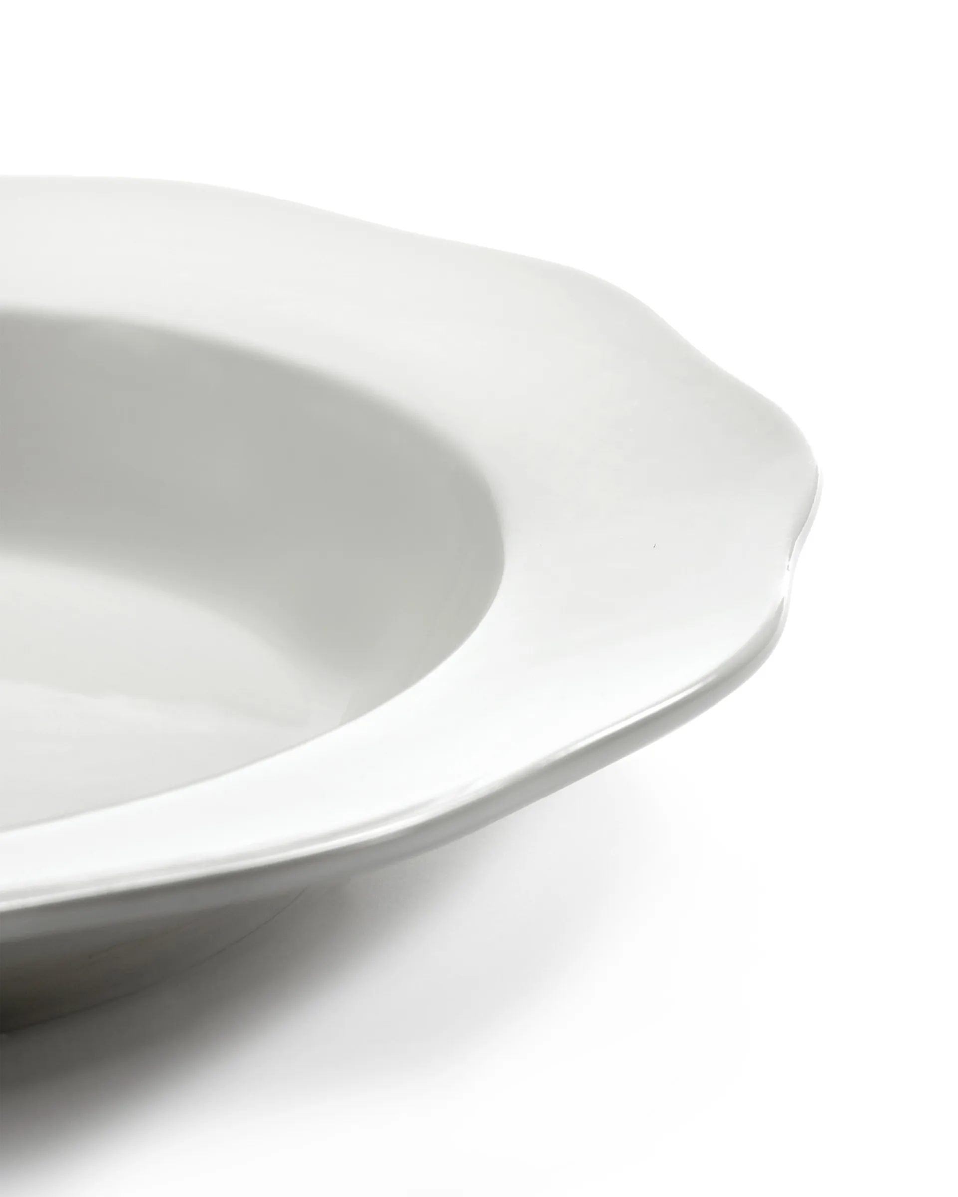 Silhouette pasta tallerken Ø22 cm 4-pakn., White Serax