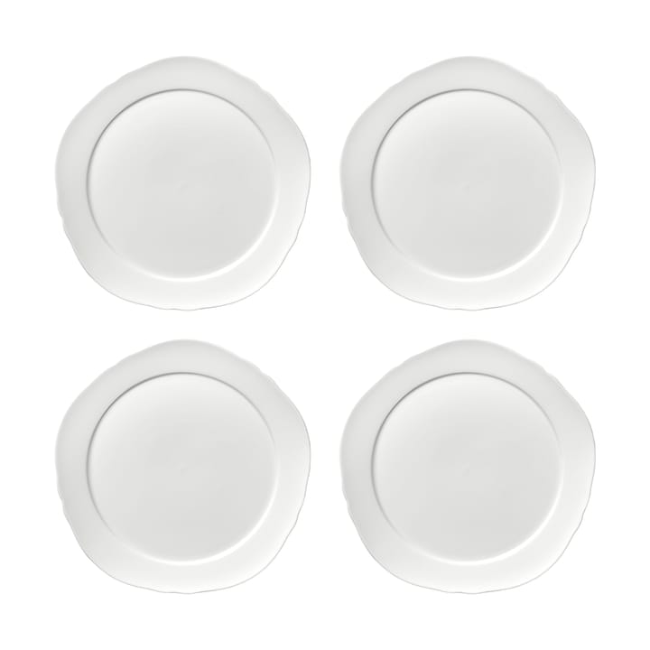 Silhouette tallerken M Ø23,5 cm 4-pakn. - White - Serax