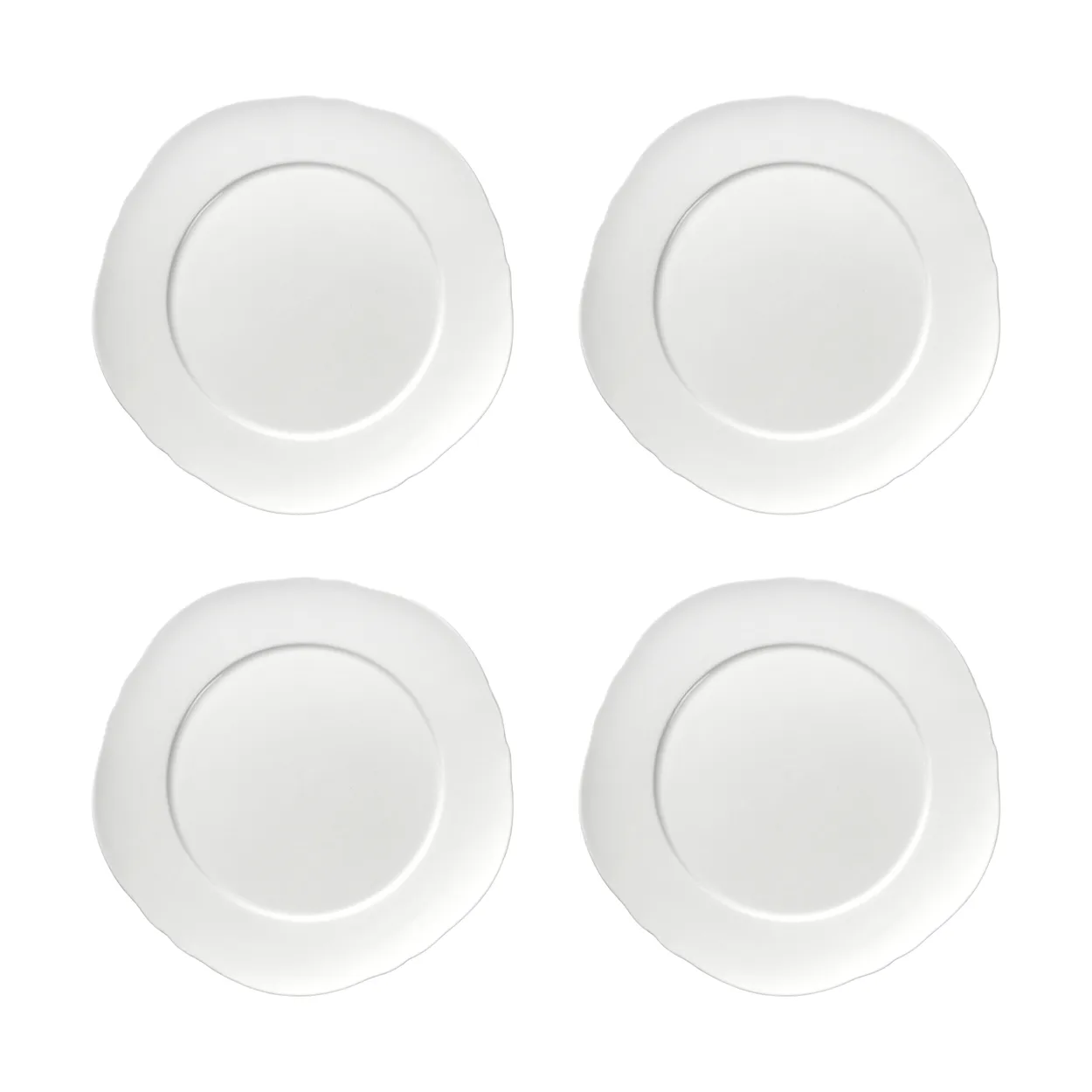 Serax Silhouette tallerken XS Ø17 cm 4-pakn. White