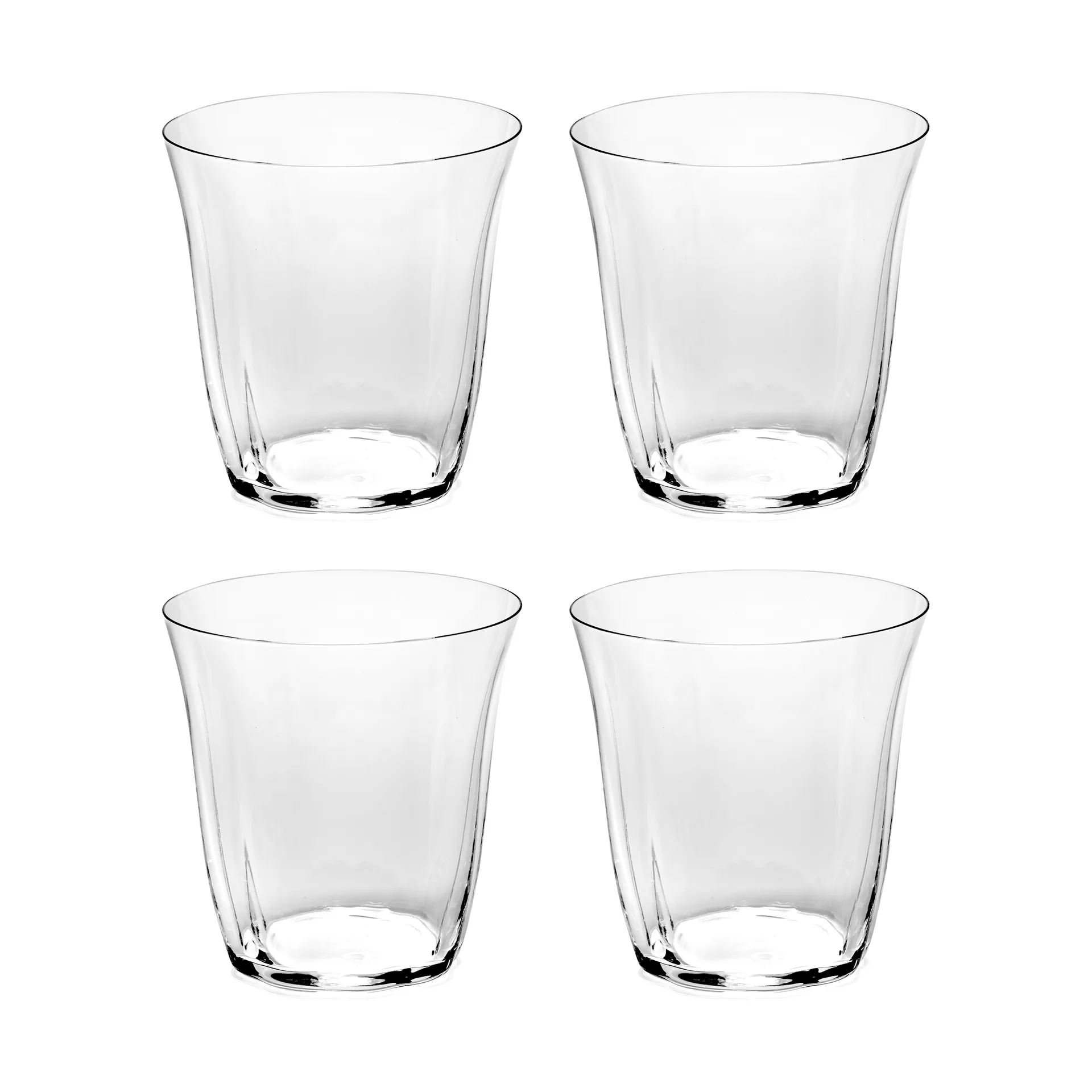 Silhouette vannglass 30 cl 4-pakn., Clear Serax
