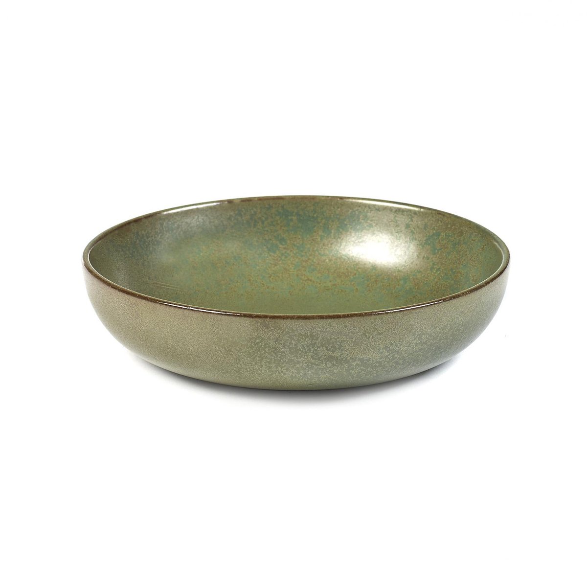 Serax Surface dyp tallerken 16 cm Camogreen
