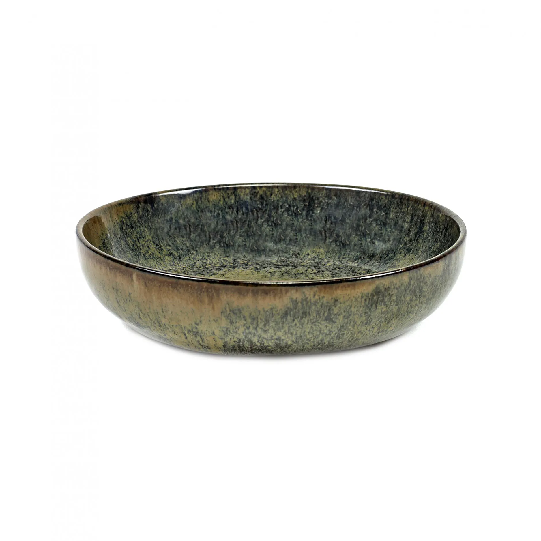 Surface dyp tallerken 16 cm, Indi grey Serax
