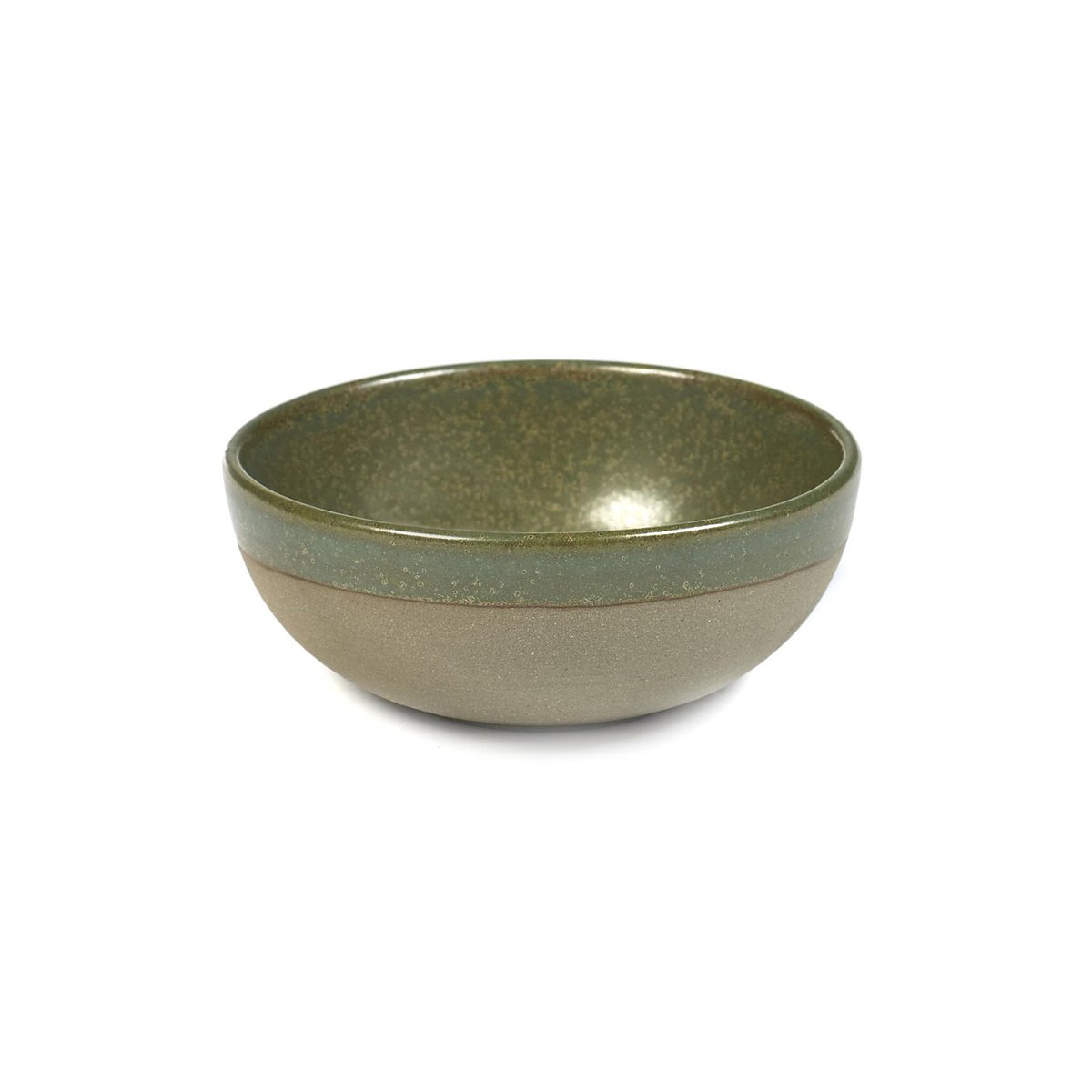 Serax Surface frokostskål 11 cm Grey-camogreen
