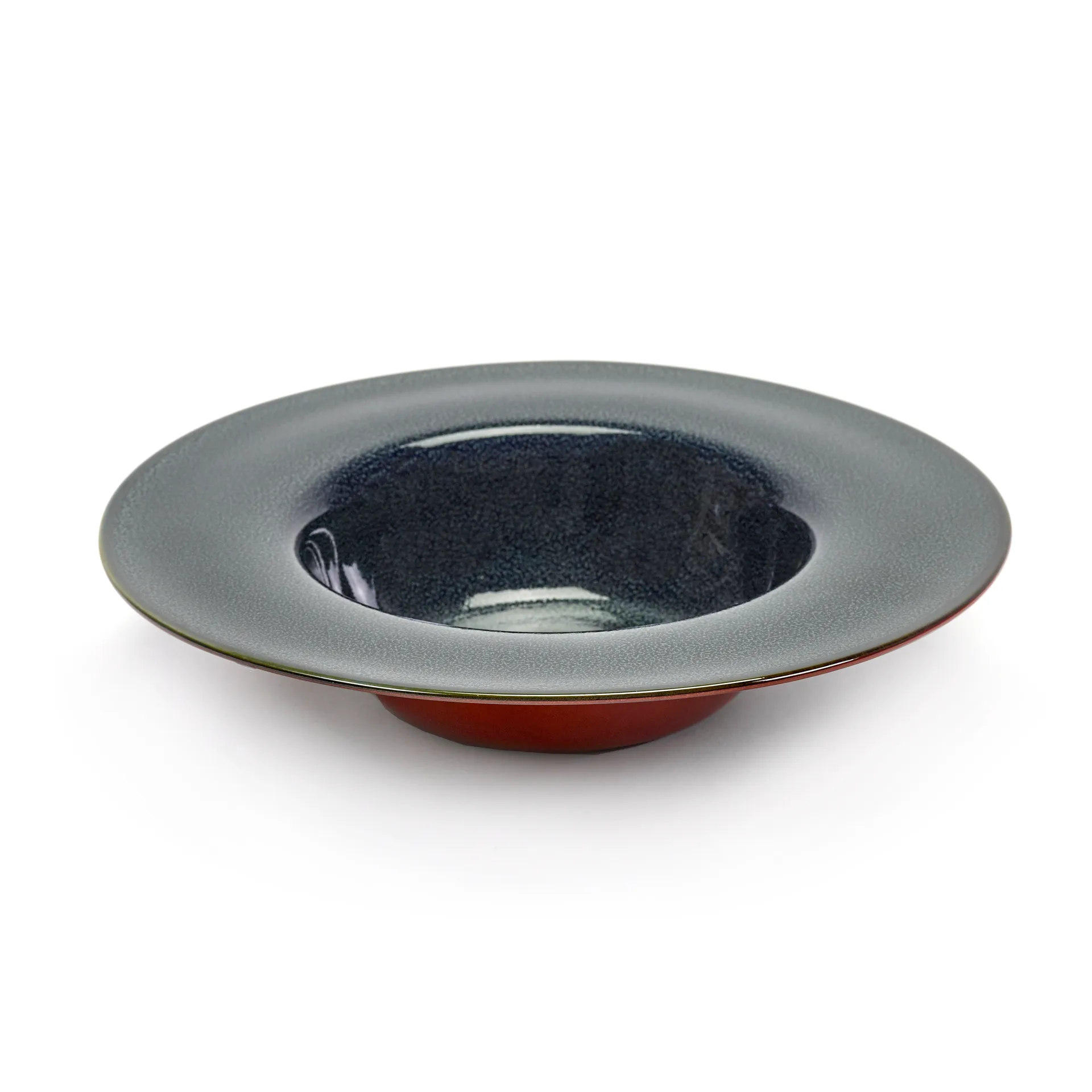 Terres de Rêves dyp tallerken 21,3 cm, Dark blue-rust Serax