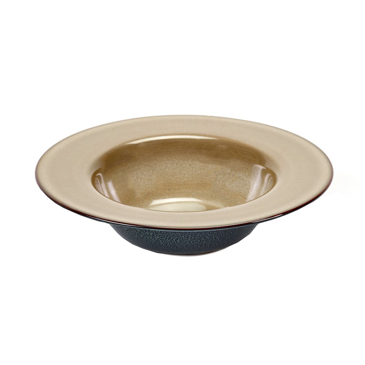 Serax Terres de Rêves dyp tallerken 21,3 cm Misty grey-dark blue