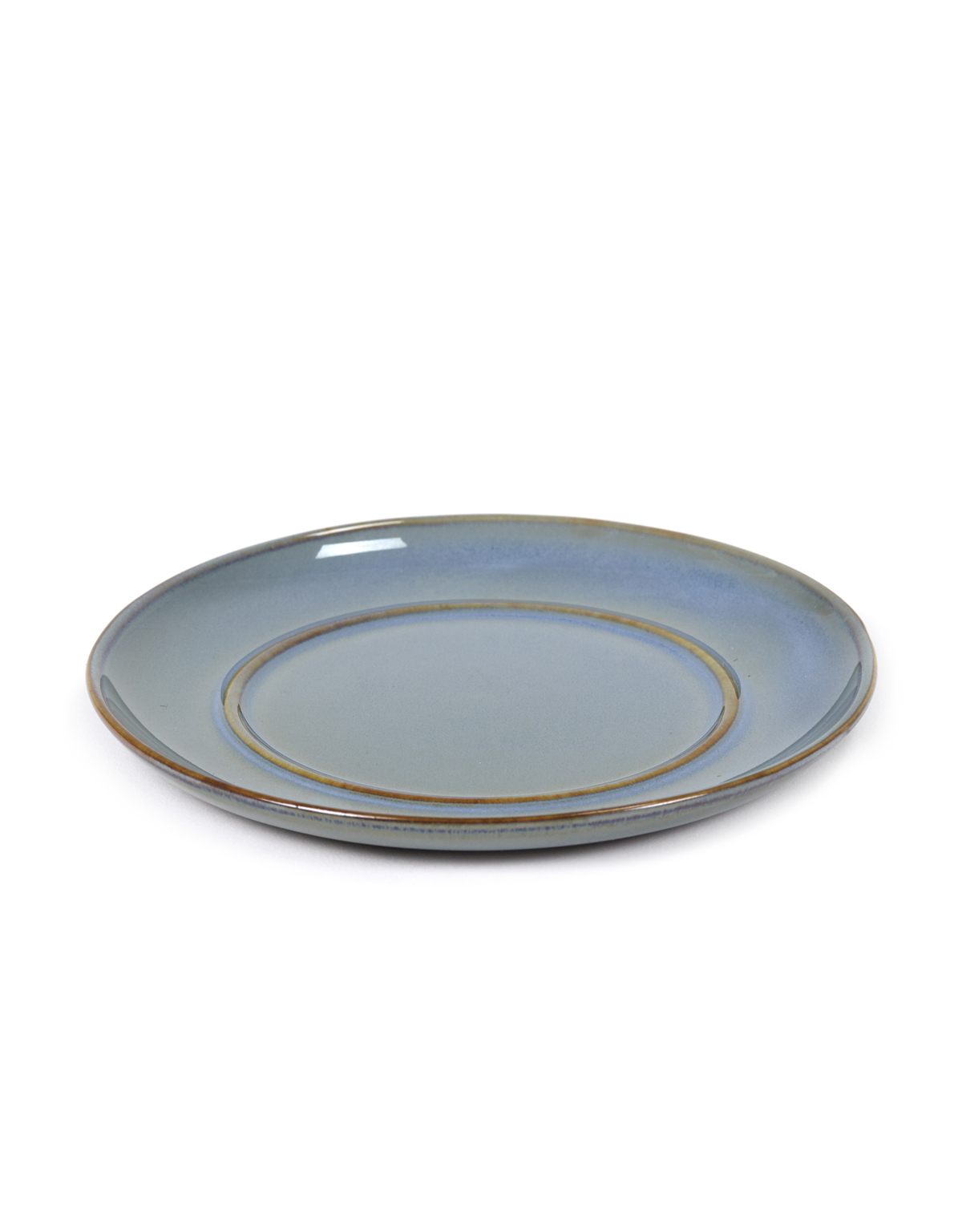 Serax - Plate For Cup D8 / D13,5 X H1,2 cm - Smokey Blue - Asjetter - Anita Le Grelle - Blå