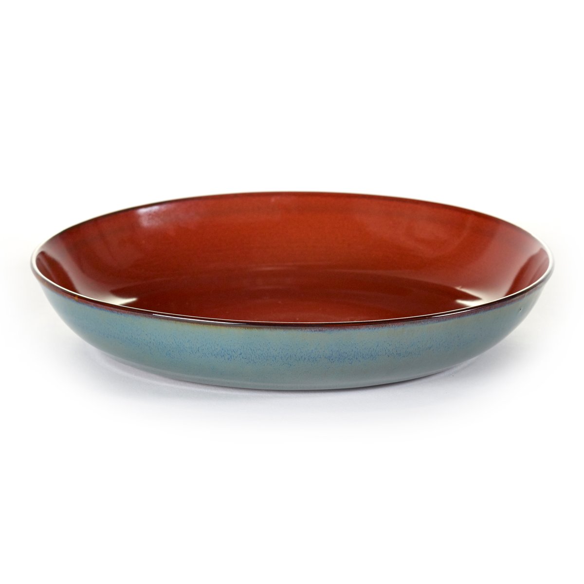 Serax Terres de Rêves pastatallerken 23,5 cm Rust-smokey blue