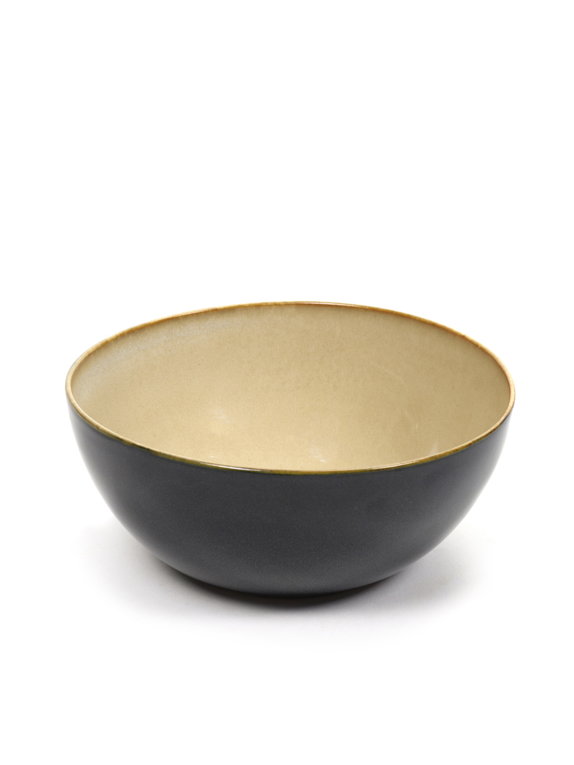 Serax - Terres de Rêves Bowl Misty Grey / Dark Blue - Dessertskåler - Anita Le Grelle - Grå,Blå