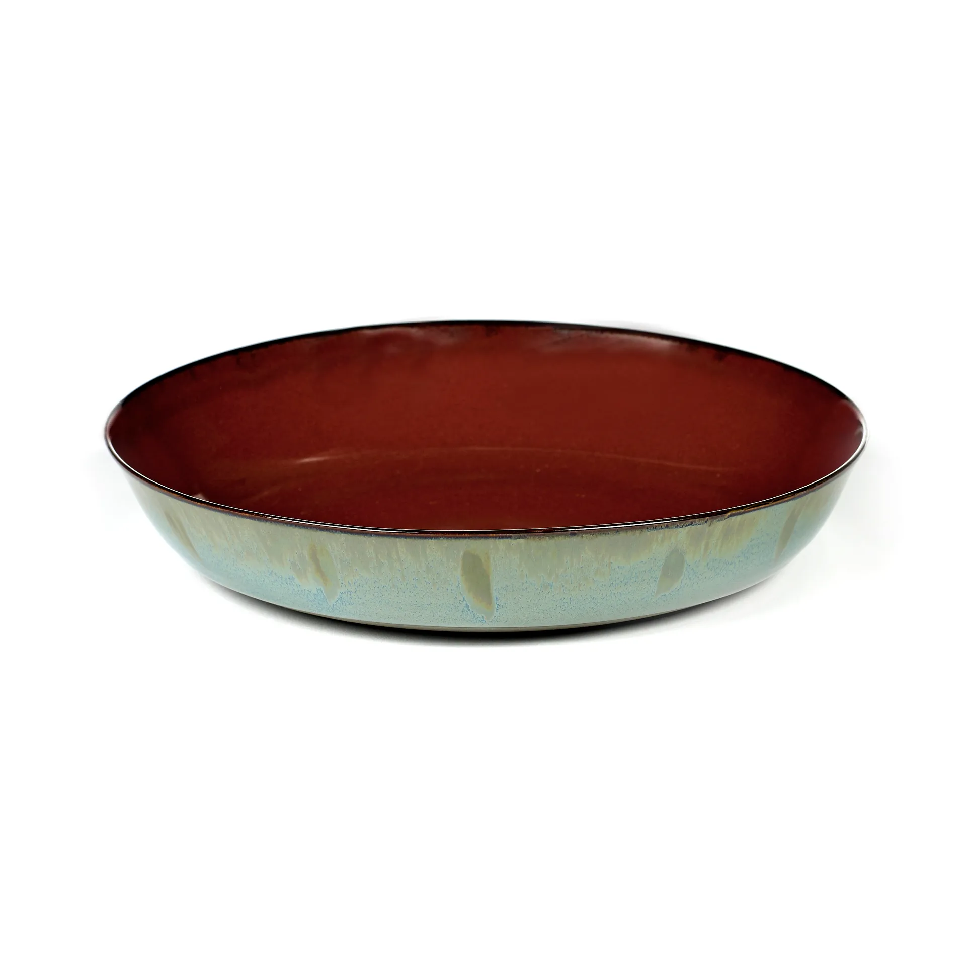 Terres de Rêves tallerken 21 cm, Rust-smokey blue Serax