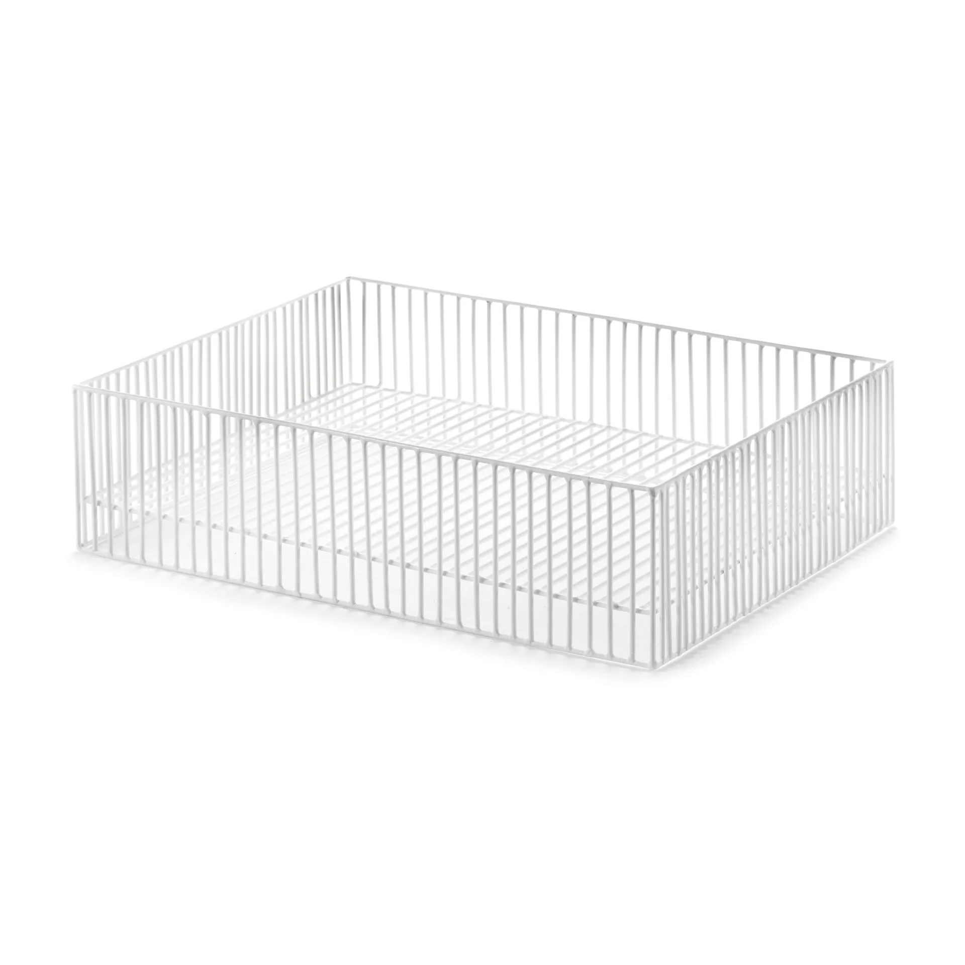 Turn kurv lav 30x40 cm, White  Serax