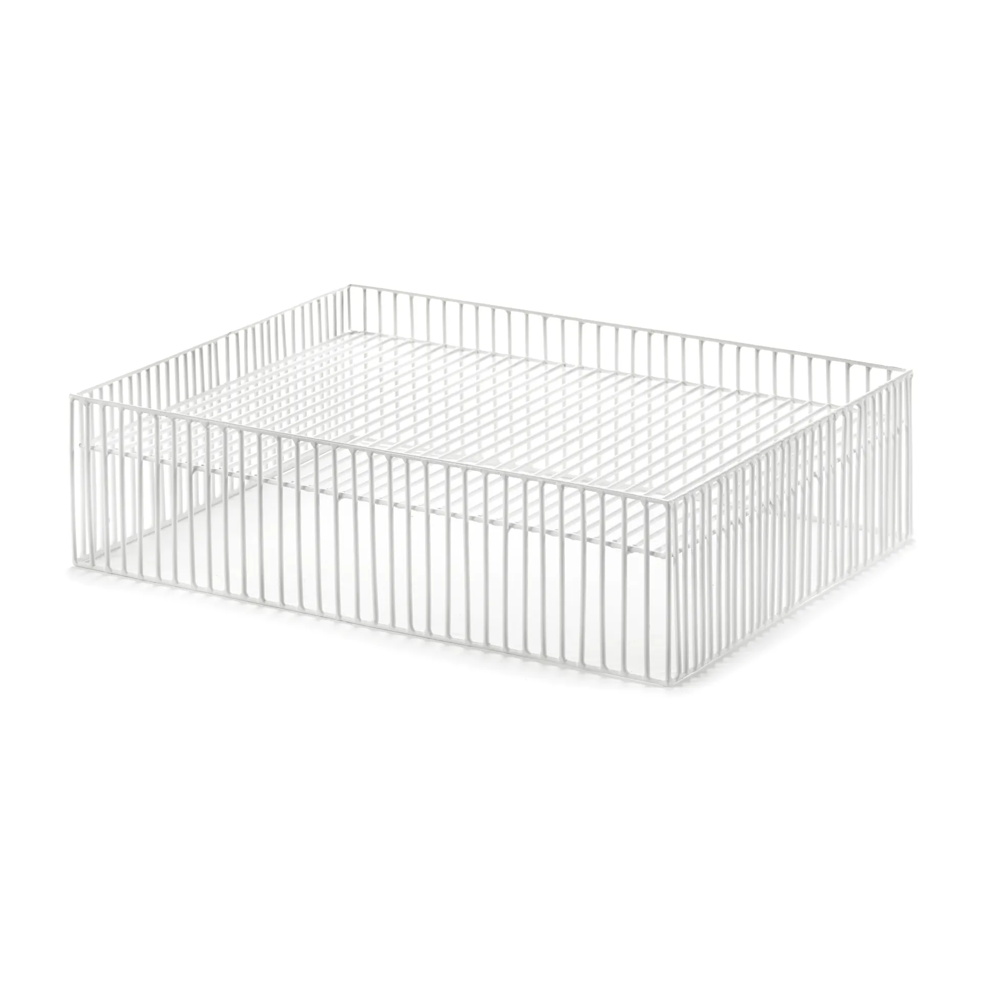Turn kurv lav 30x40 cm, White  Serax