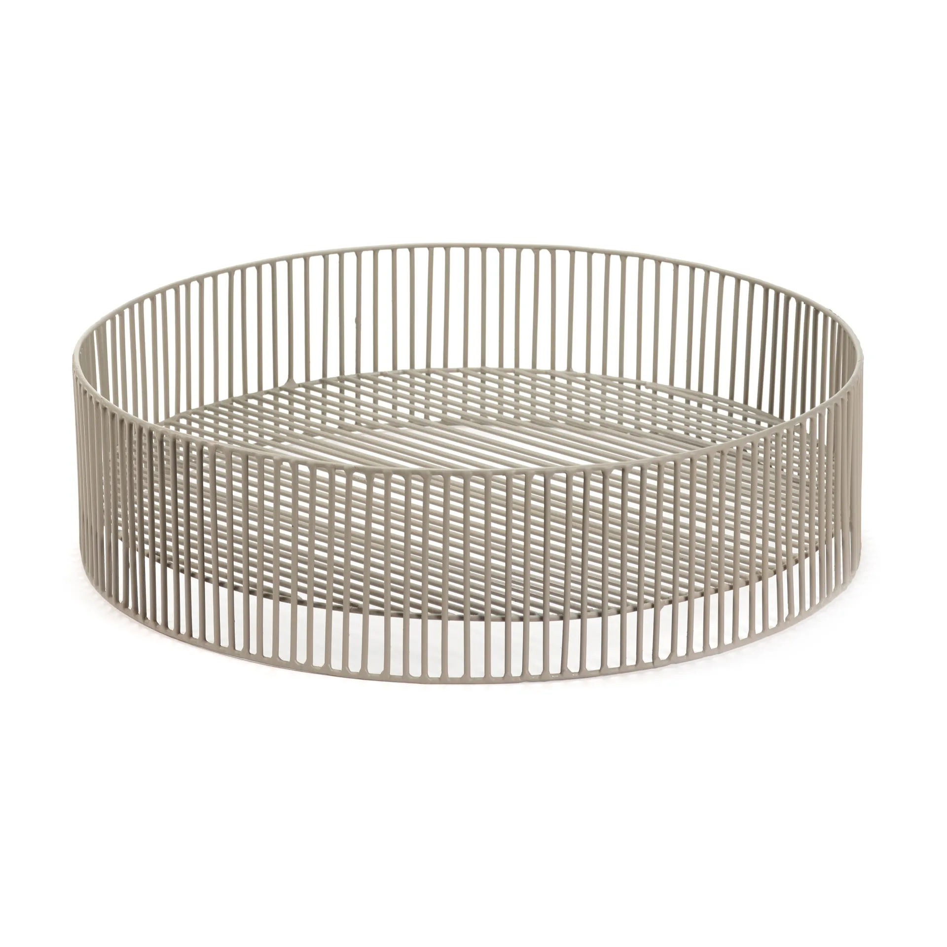 Turn kurv lav Ø40 cm, Grey Serax