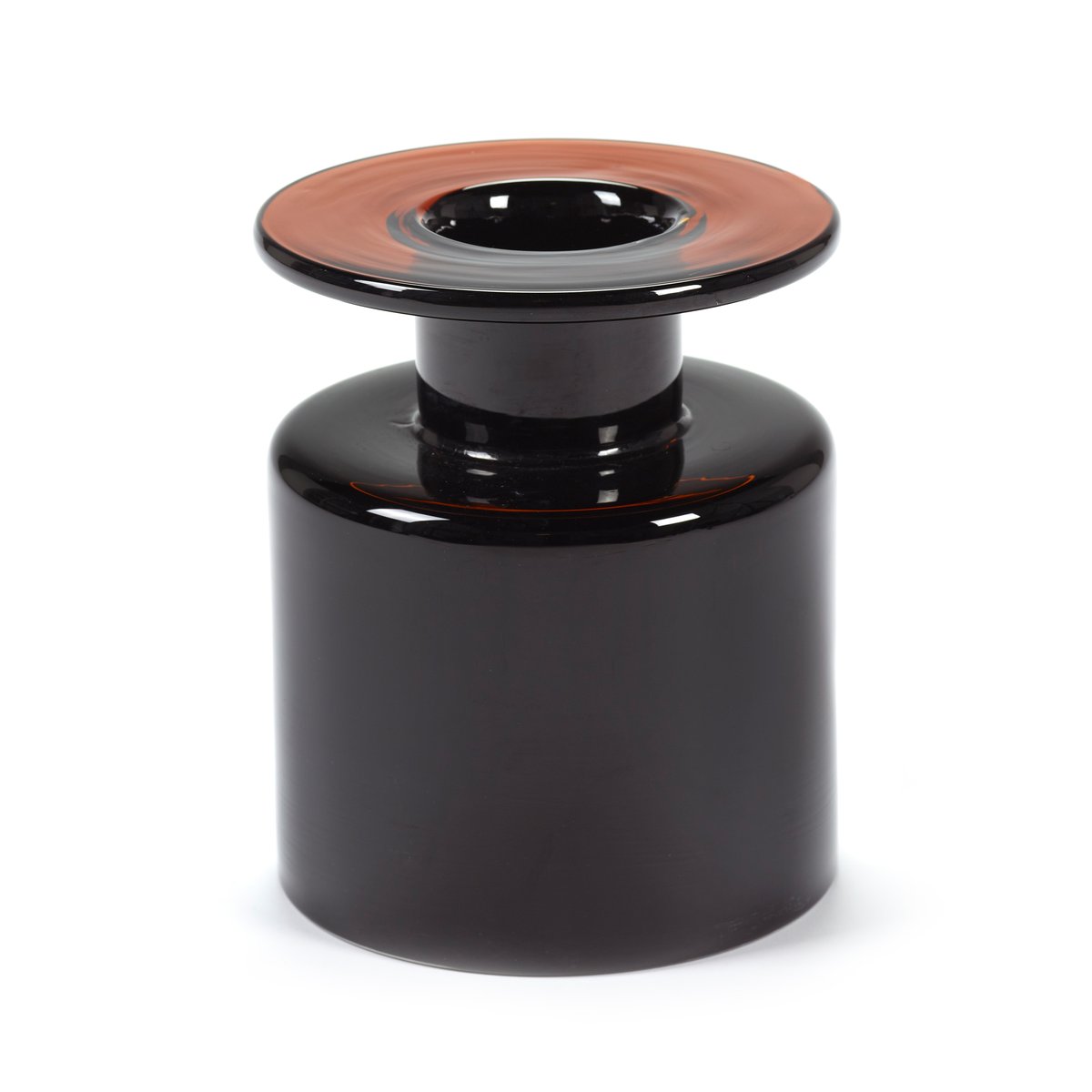 Serax Wind & Fire vase 22 cm Black-dark brown