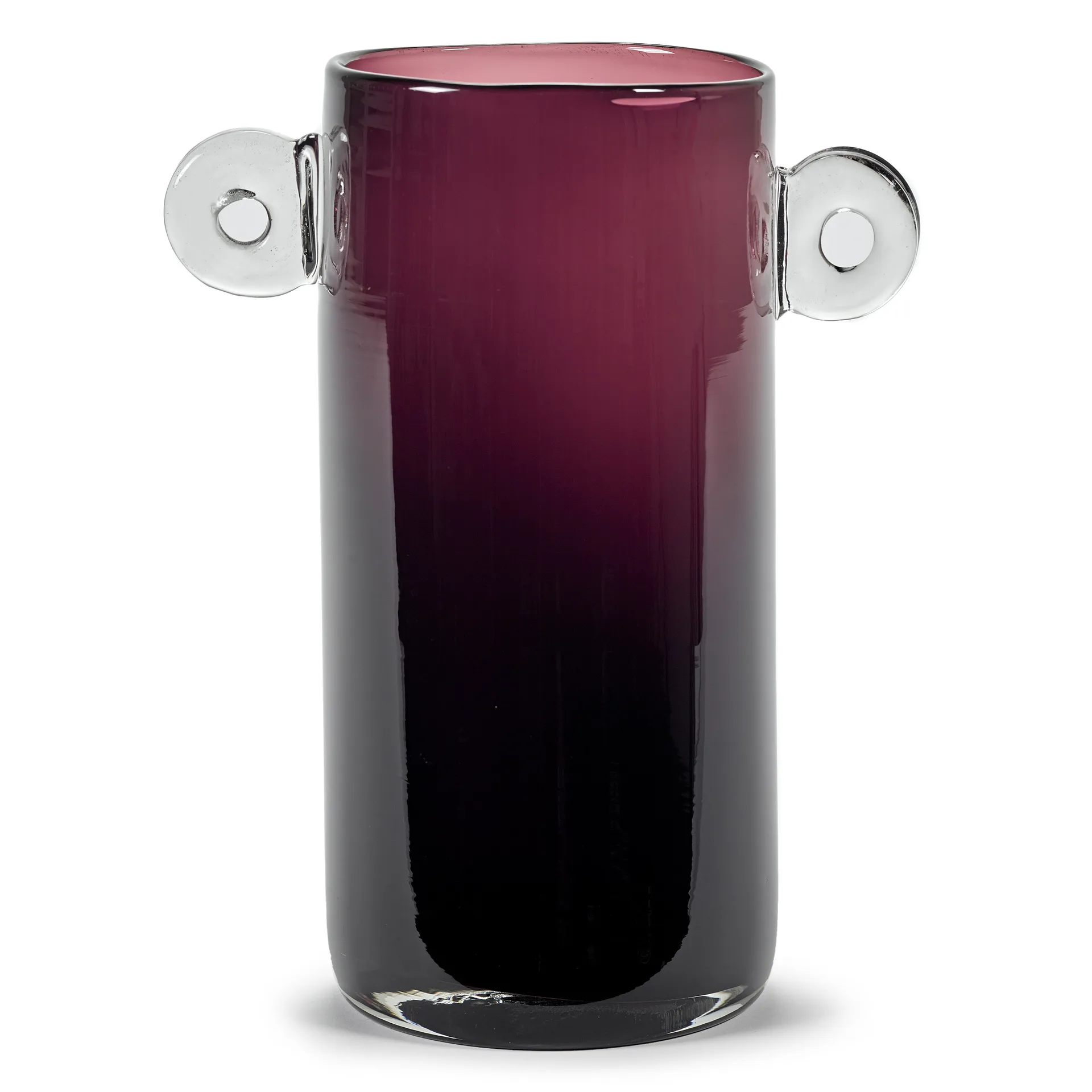 Wind & Fire vase med hank 31 cm, Aubergine Serax