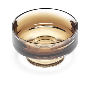 Zuma lav skål på fot M Ø13,6 cm - Amber - Serax