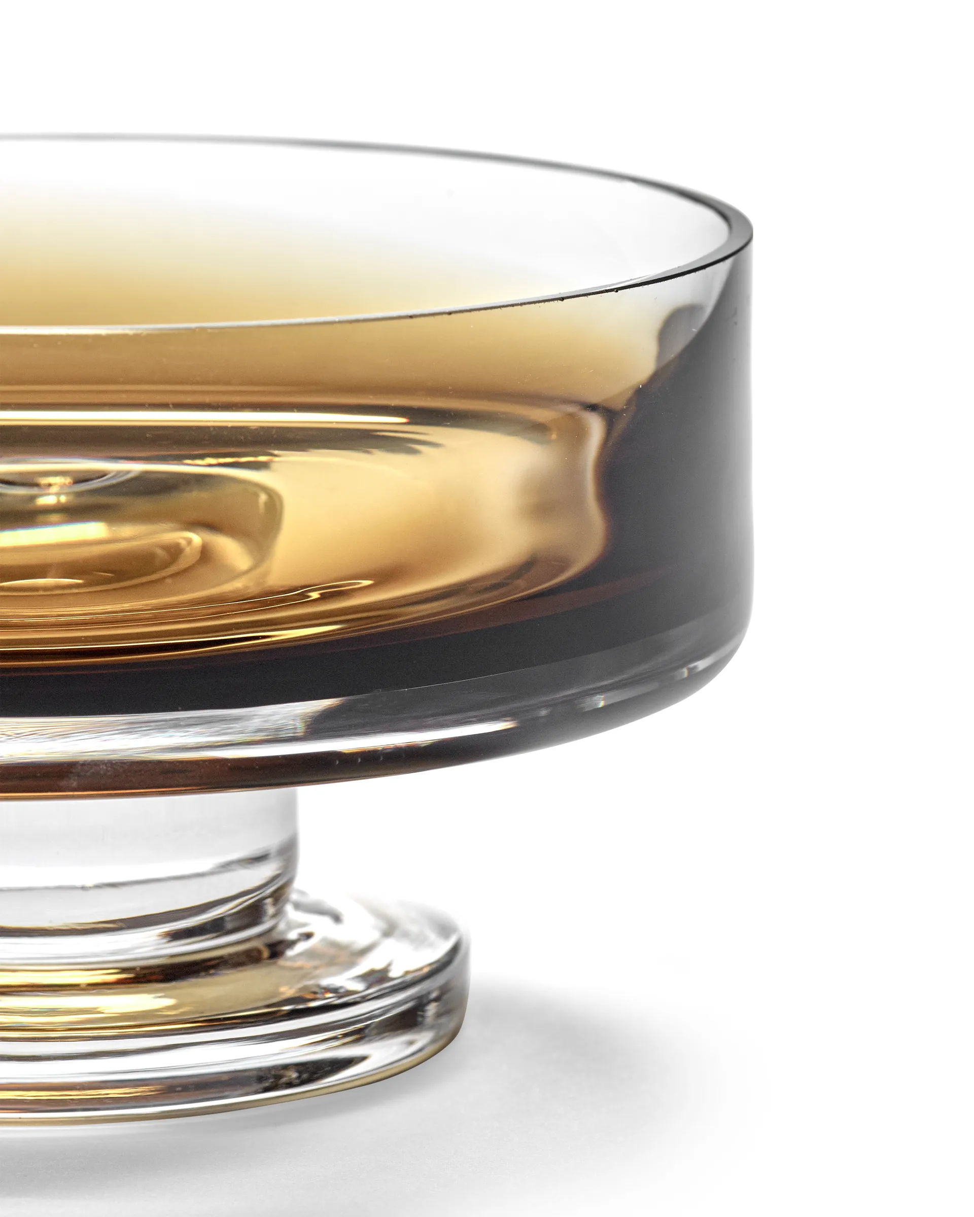 Zuma lav skål på fot M Ø13,6 cm, Amber Serax