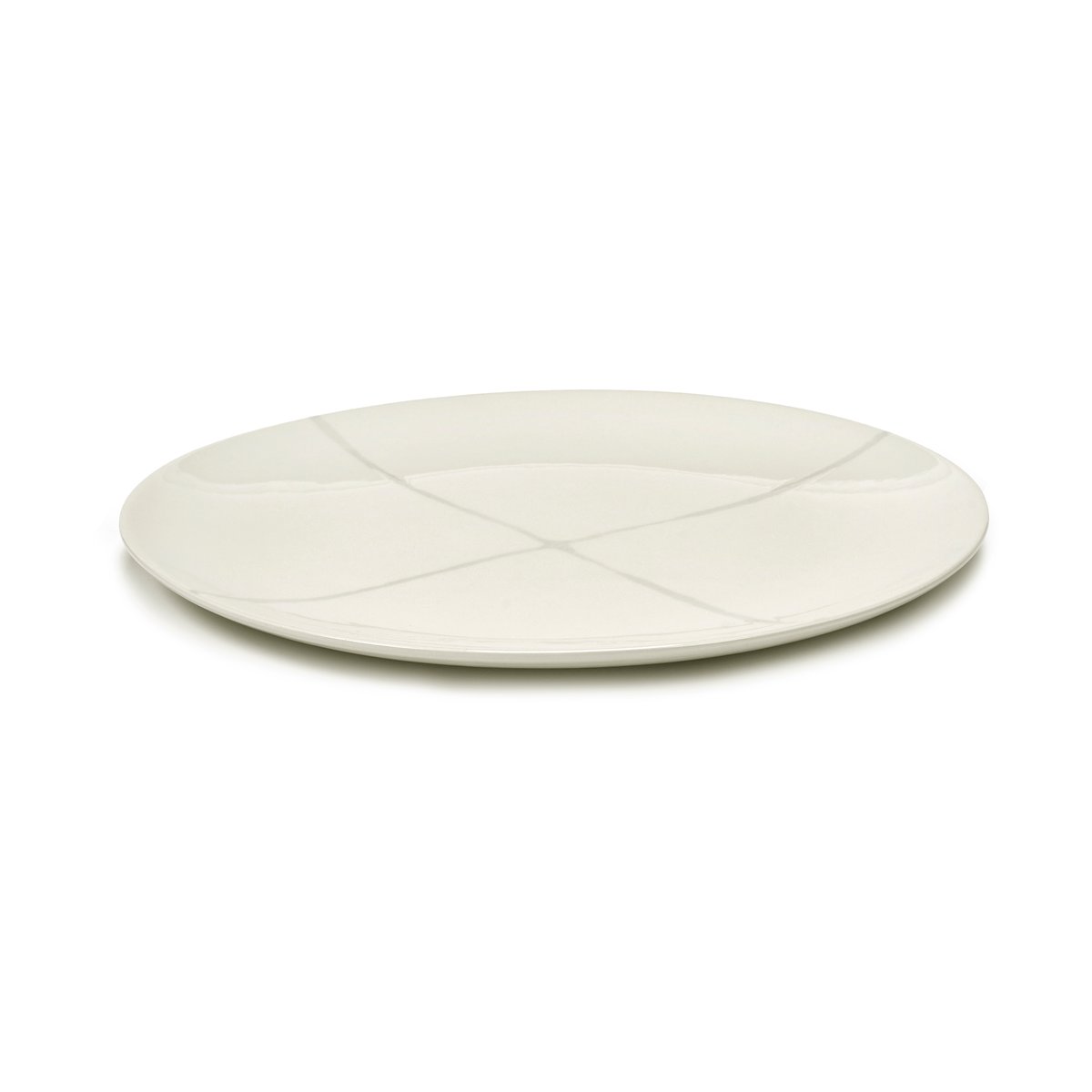 Serax Zuma tallerken M Ø28 cm 2-pakning Salt