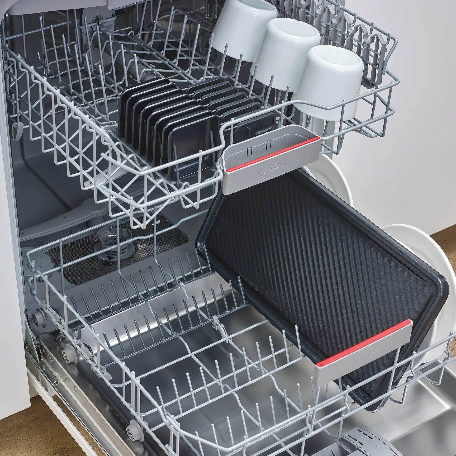 Black Line Raclette grillplate RG 2365, 16-deler Severin