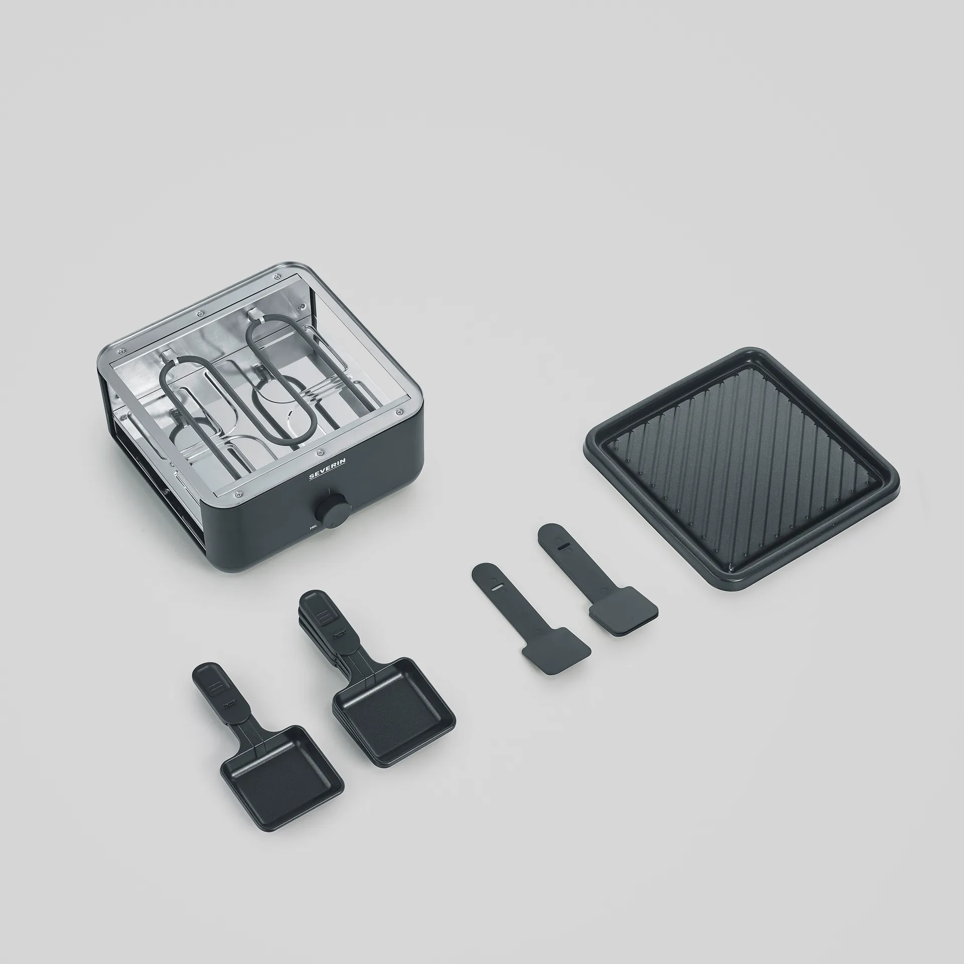 Black Line Raclette RG 2360 Mini, 8-deler Severin