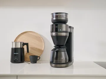 FILKA 2.0 KA 4854 helautomatisk kaffetrakter - Dark Inox, termos - Severin