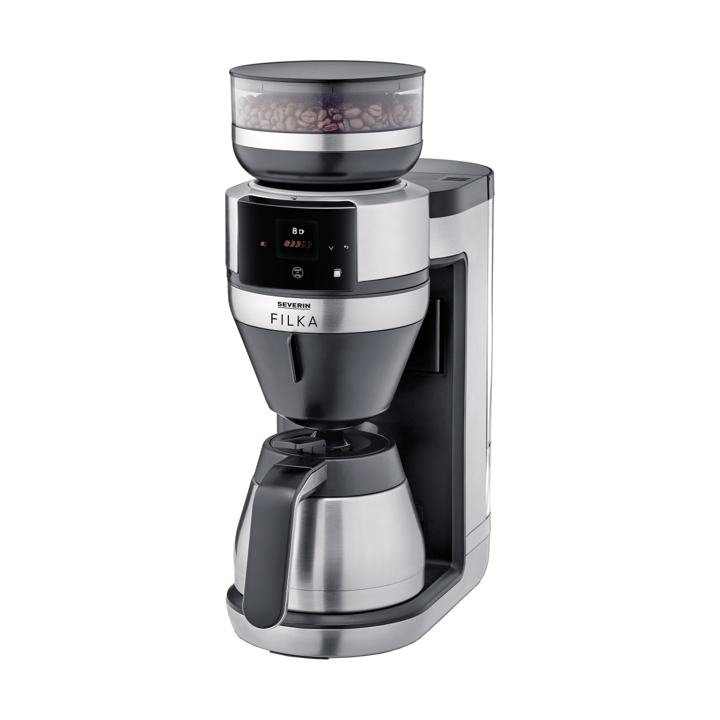 FILKA helautomatisk filterkaffetrakter - KA 4853 termokanne - Severin