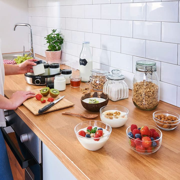 Severin JG 3521 yoghurt maker deluxe, Rustfritt stål Severin