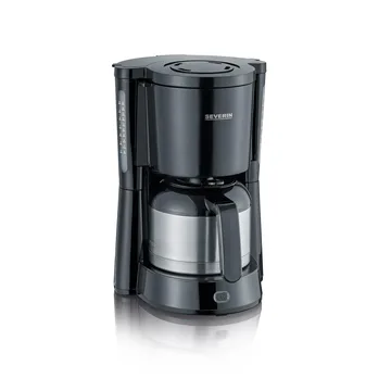 Severin KA 4835 Type termokanne kaffetrakter 8 kopper - Svart - Severin