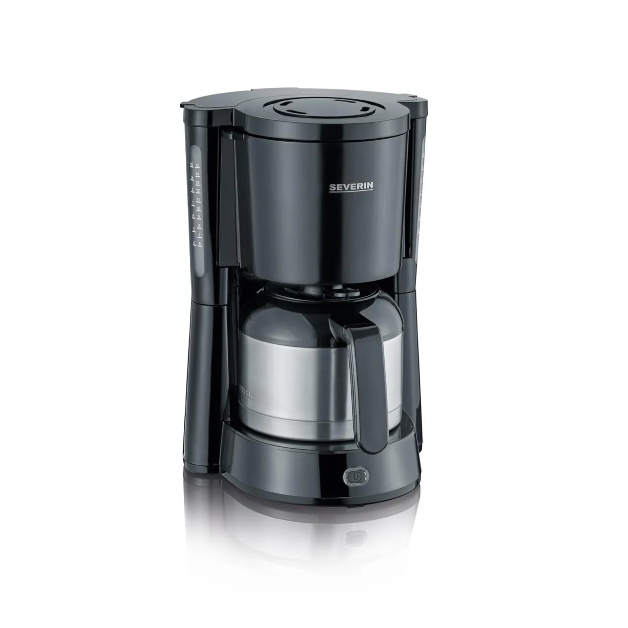 Severin Severin KA 4835 Type termokanne kaffetrakter 8 kopper Svart
