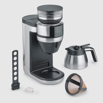Severin KA 4851 FILKA helautomatisk kaffetrakter - Børstet stål-svart - Severin