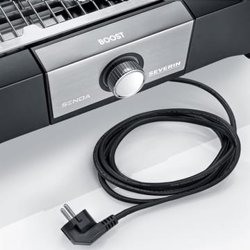 Severin PG 8117 Senoa Boost elektrisk grill med stativ - Svart - Severin