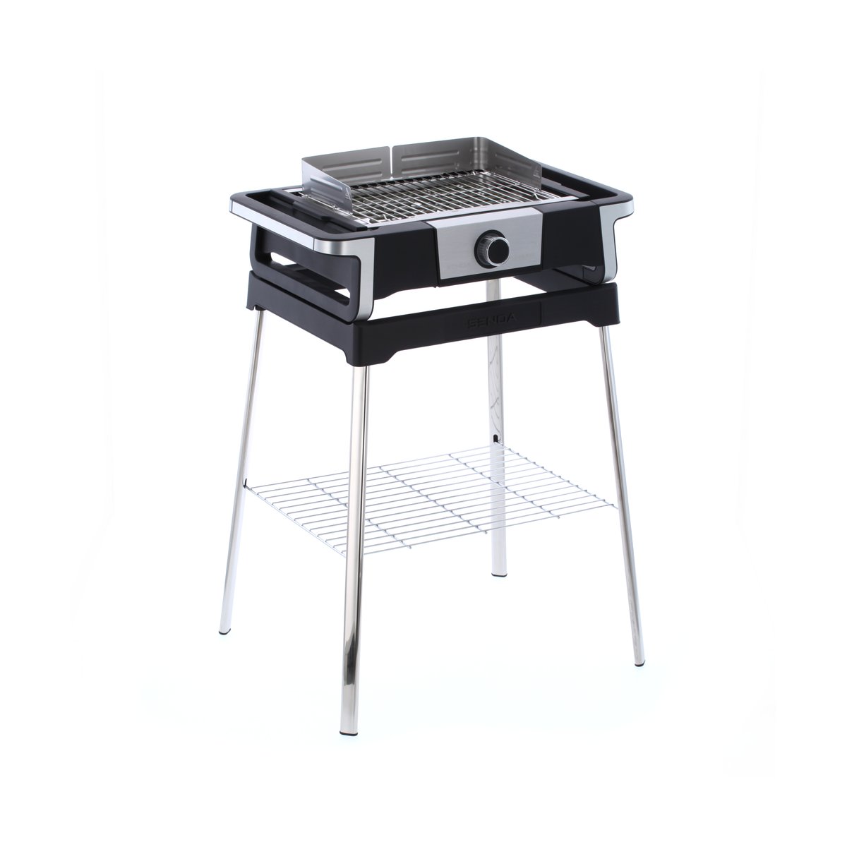 Severin Severin PG 8118 Senoa DigitalBoost elektrisk grill med stativ Svart